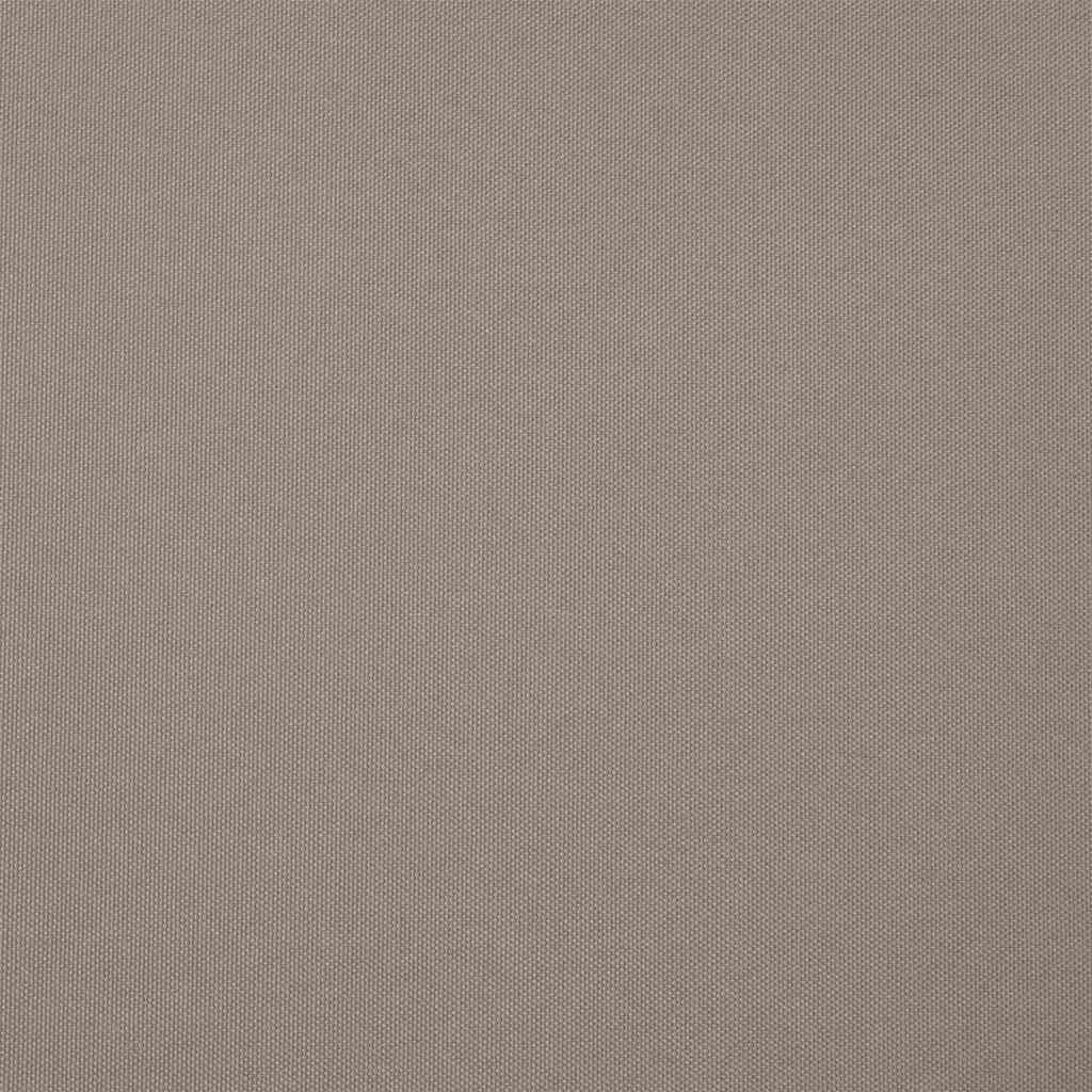 VidaXL Balkon-Sichtschutz Taupe 160 x 160 cm Polyester