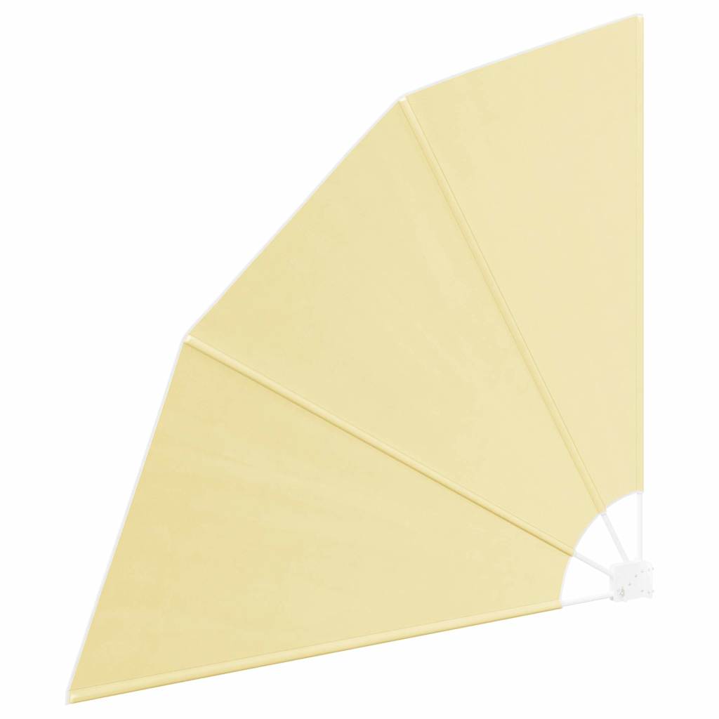 VidaXL Balkon-Sichtschutz Sand 160 x 160 cm Polyester