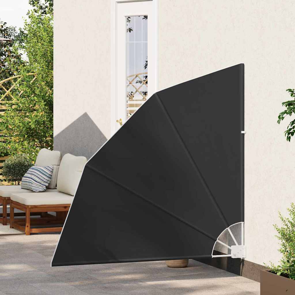 VidaXL Balkon-Sichtschutz Anthrazit 140 x 140 cm Polyester