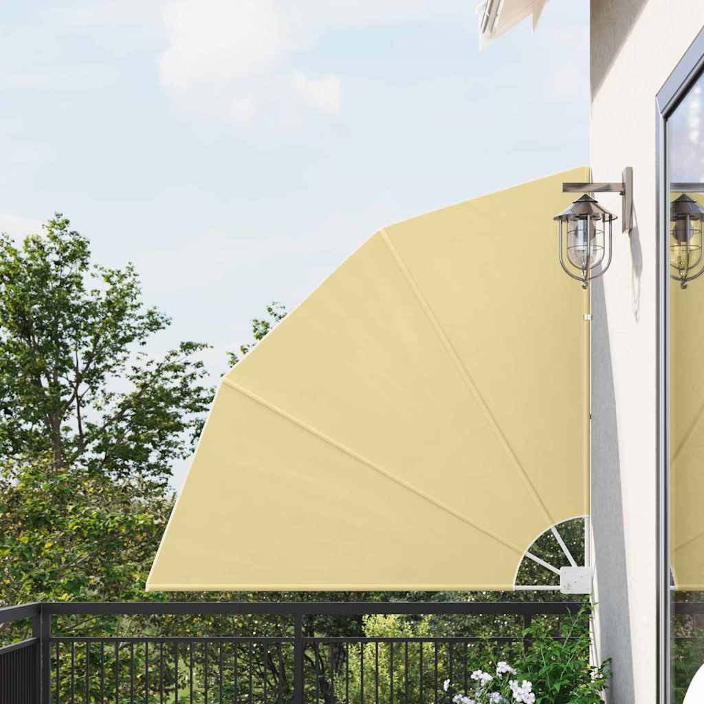 Vidaxx Balkon-Sichtschutz Sand 140 x 140 cm Polyester