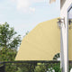 Vidaxx Balkon-Sichtschutz Sand 140 x 140 cm Polyester