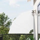 VidaXL Balkon-Sichtschutz weiß 140 x 140 cm Polyester