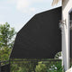VidaXL Balkon-Sichtschutz Anthrazit 210 x 210 cm Polyester