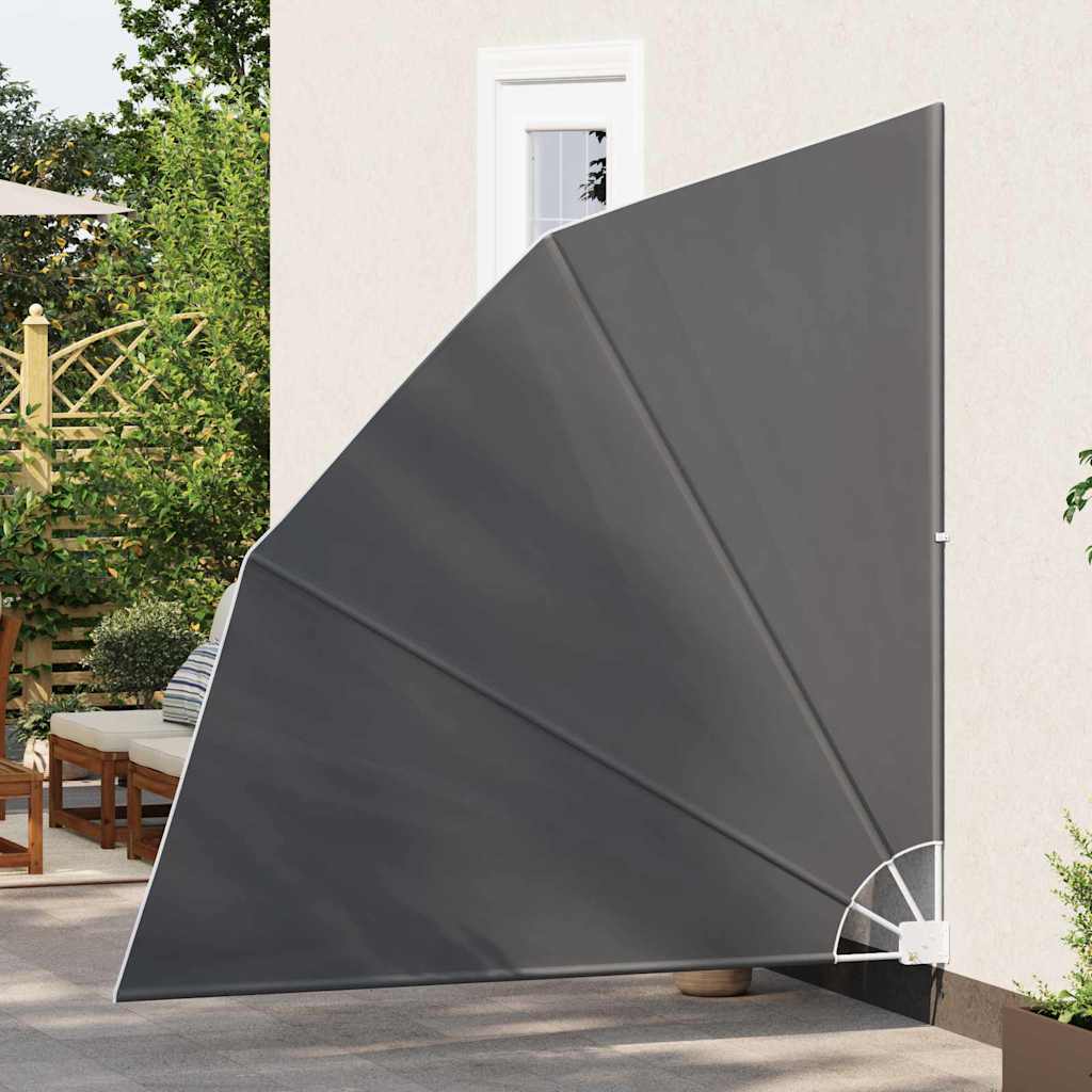 VidaXL Balkon-Sichtschutz Anthrazit 210 x 210 cm Polyester