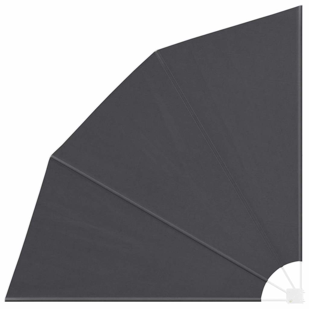 VidaXL Balkon-Sichtschutz Anthrazit 210 x 210 cm Polyester