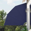 VidaXL Balkon-Sichtschutz Marineblau 210 x 210 cm Polyester