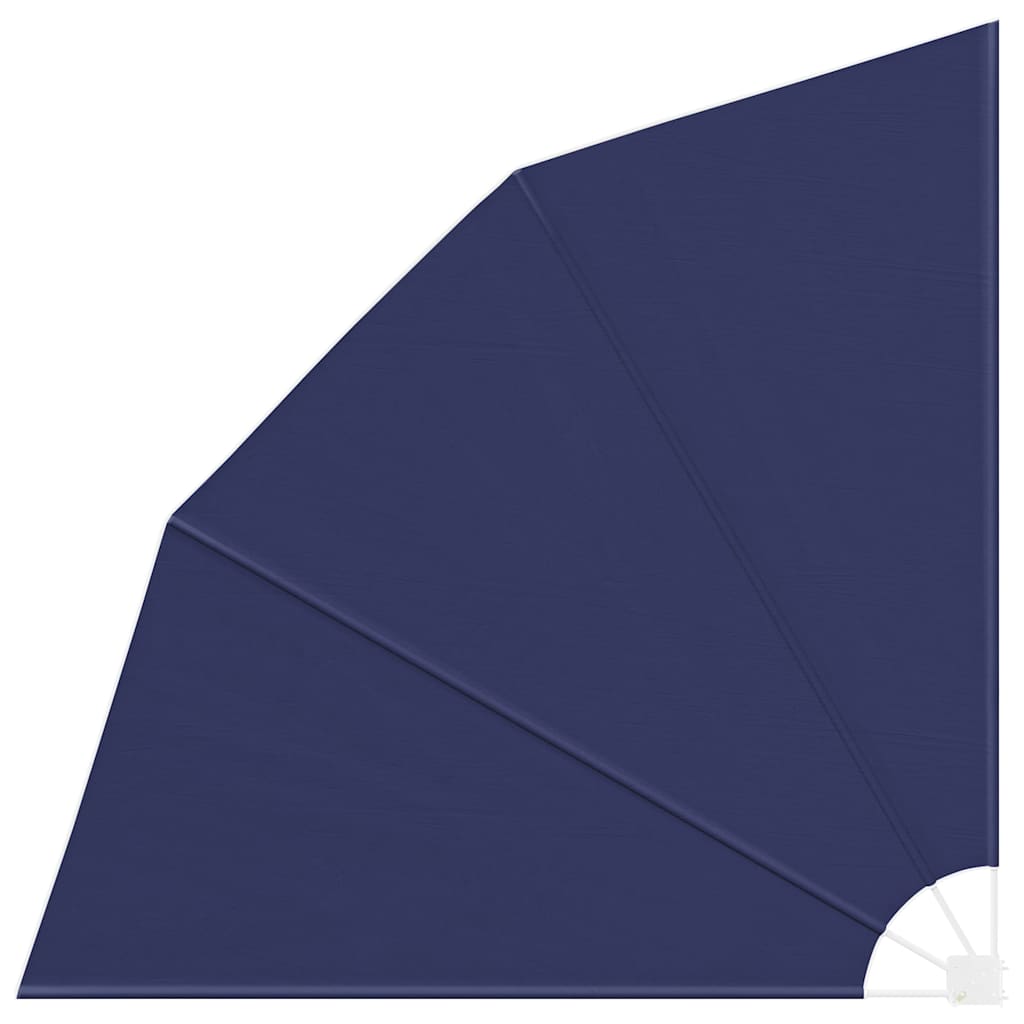 VidaXL Balkon-Sichtschutz Marineblau 210 x 210 cm Polyester