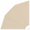 Vidaxxl Balkon-Sichtschutz Beige 210 x 210 cm Polyester