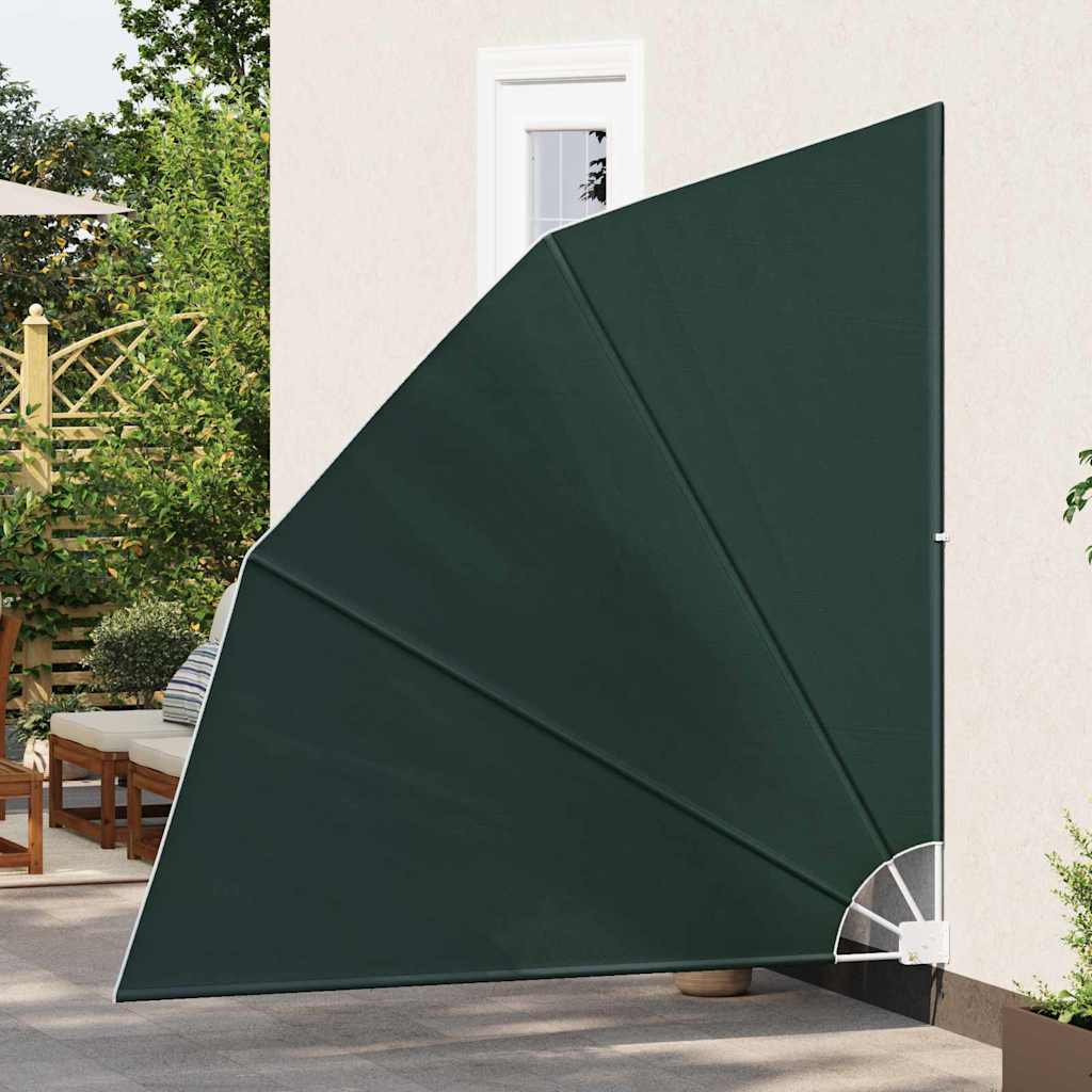 Vidaxxl Balkon-Sichtschutz dunkelgrün 210 x 210 cm Polyester