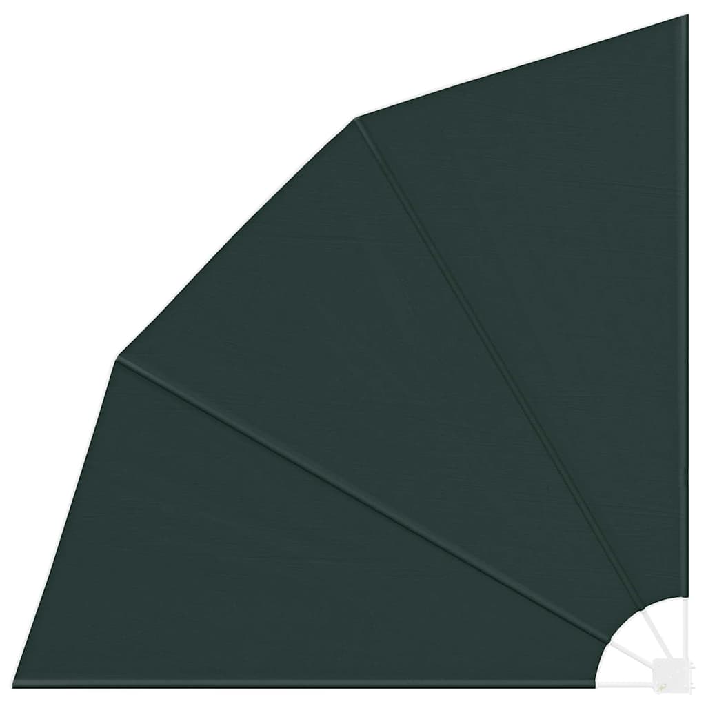 Vidaxxl Balkon-Sichtschutz dunkelgrün 210 x 210 cm Polyester