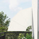 Vidaxxl Balkon-Sichtschutz Creme 115 x 115 cm Polyester