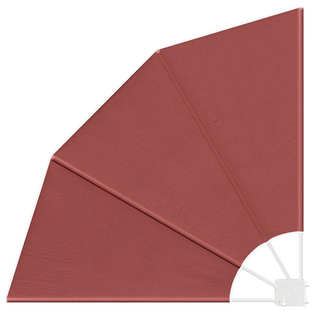 Vidaxx Balkon-Sichtschutz Terrakotta 115 x 115 cm Polyester