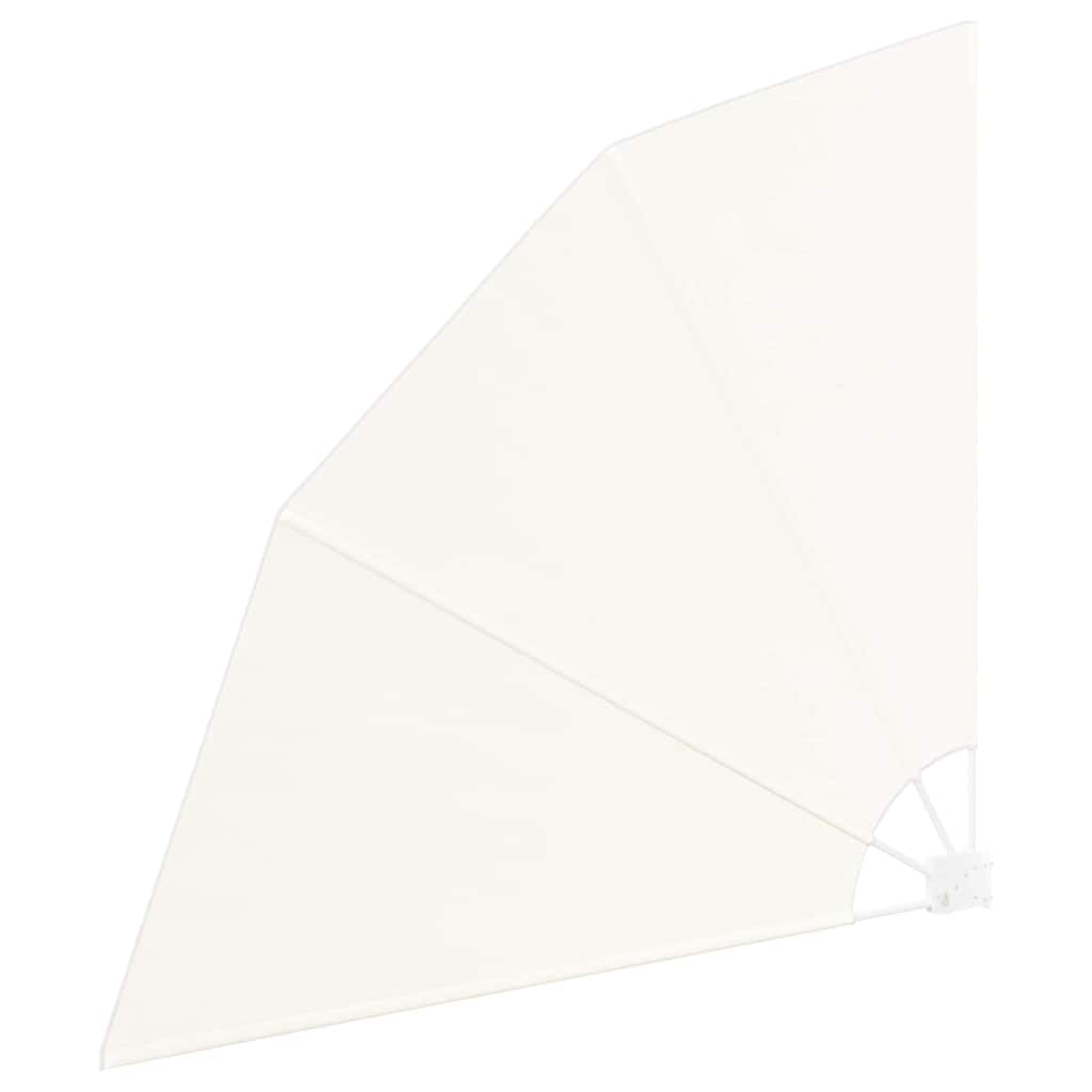 Vidaxx Balkon-Sichtschutz Creme 160 x 160 cm Polyester