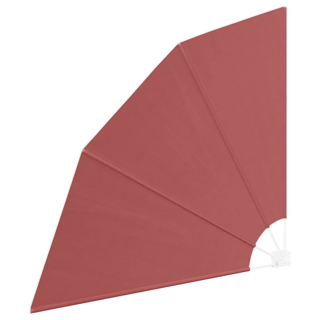 Vidaxxl Balkon-Sichtschutz Terrakotta 160 x 160 cm Polyester
