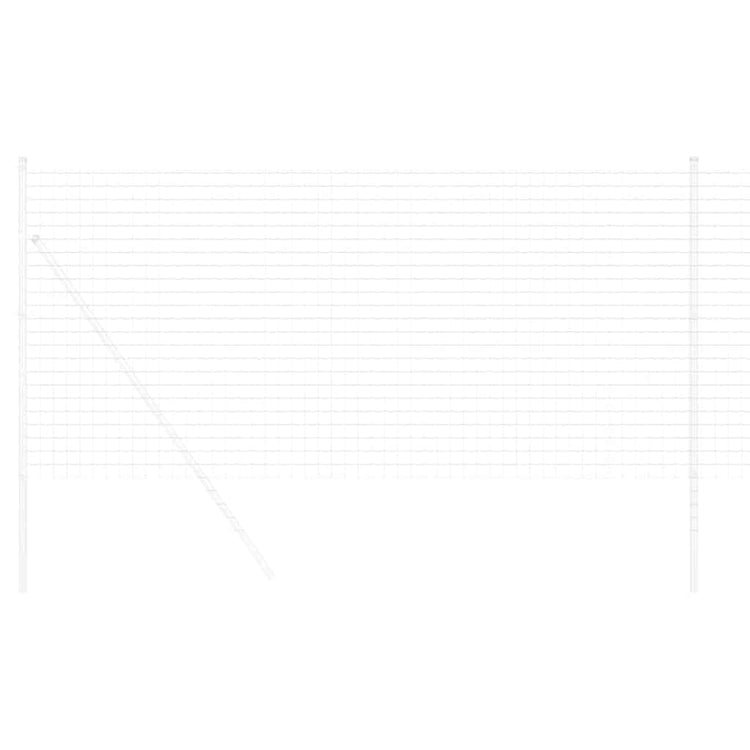 Vidaxx Eurozaun 1 x 10 m PVC-beschichtetes Eisen