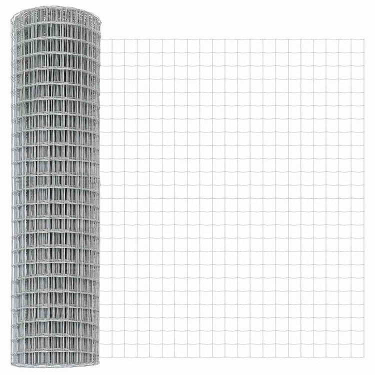 Vidaxx Eurozaun 1,4 x 10 m PVC-beschichtetes Eisen