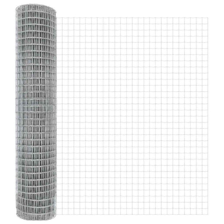 Vidaxx Eurozaun 1,6 x 10 m PVC-beschichtetes Eisen