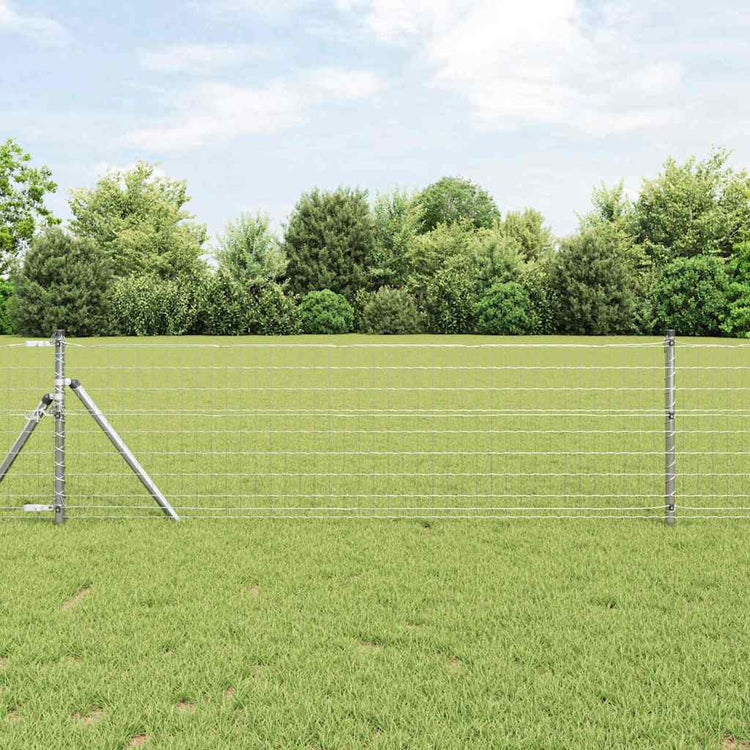 Vidaxx Eurozaun 0,4 x 10 m PVC-beschichtetes Eisen