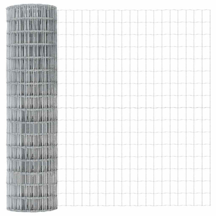 Vidaxx Eurozaun 1,4 x 10 m PVC-beschichtetes Eisen