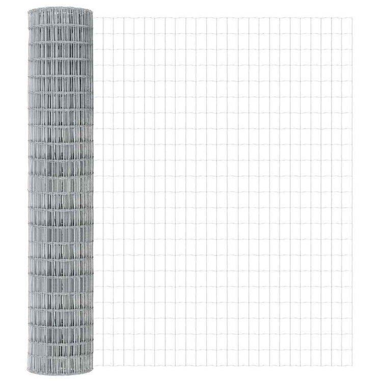 Vidaxx Eurozaun 1,6 x 10 m PVC-beschichtetes Eisen