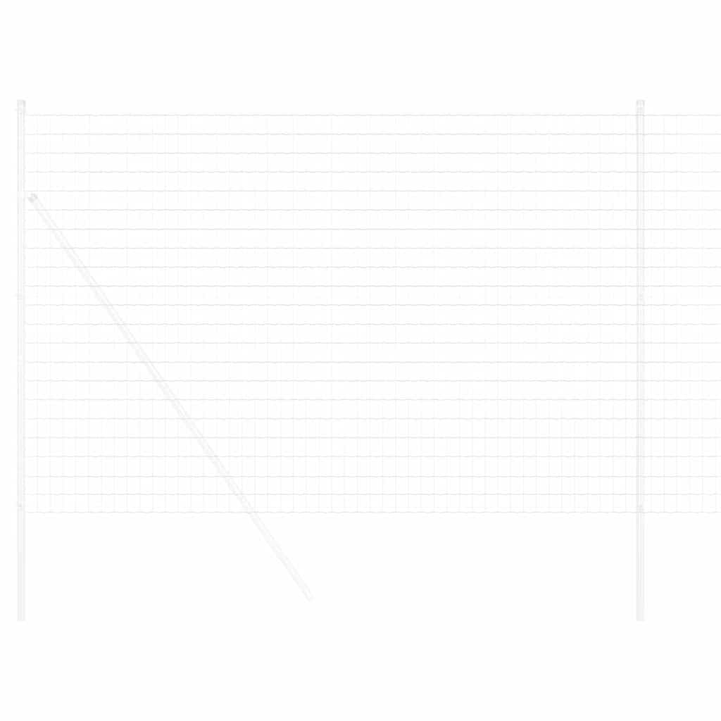 Vidaxx Eurozaun 1,6 x 10 m PVC-beschichtetes Eisen