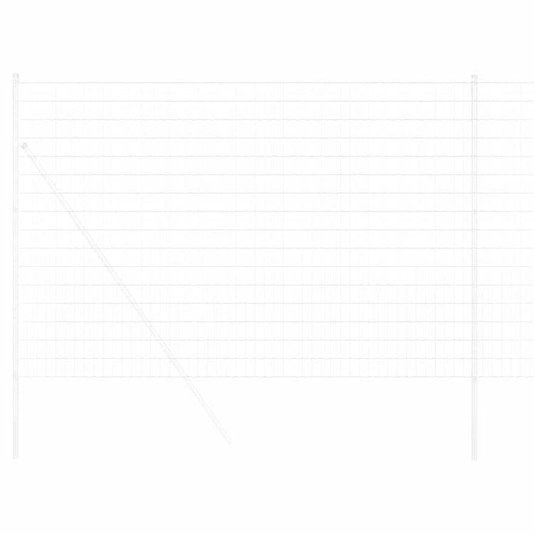 Vidaxx Eurozaun 1,5 x 10 m PVC-beschichtetes Eisen