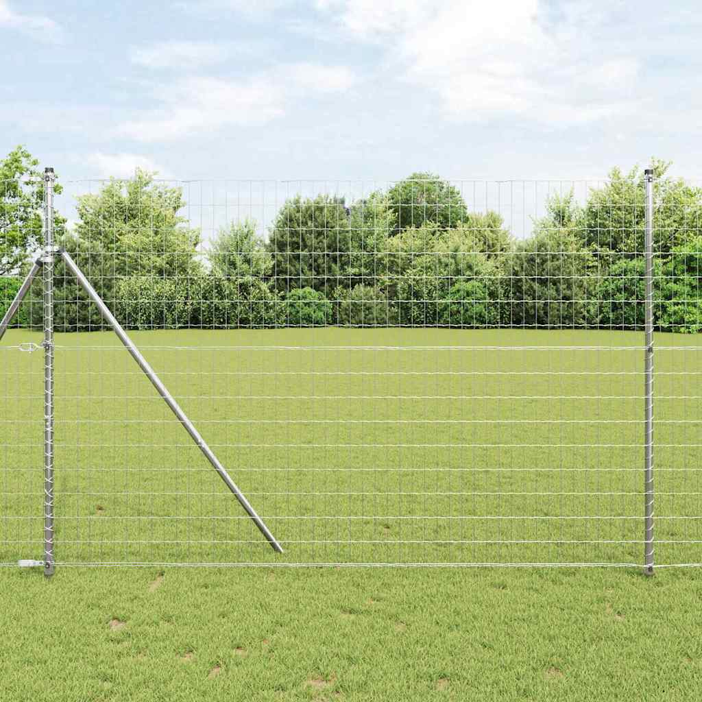 Vidaxx Eurozaun 1,6 x 10 m PVC-beschichtetes Eisen
