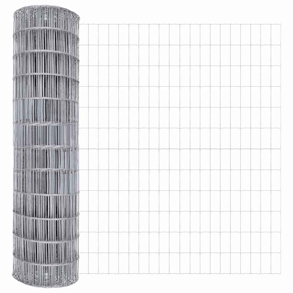 Vidaxx Eurozaun 1,6 x 10 m PVC-beschichtetes Eisen