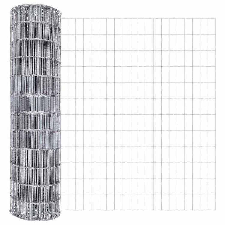 Vidaxx Eurozaun 1,6 x 10 m PVC-beschichtetes Eisen