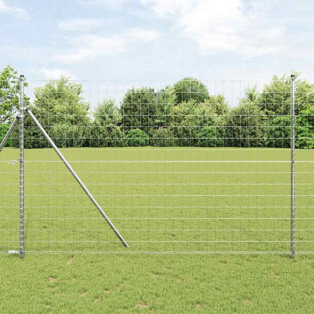Vidaxx Eurozaun 1,6 x 10 m PVC-beschichtetes Eisen
