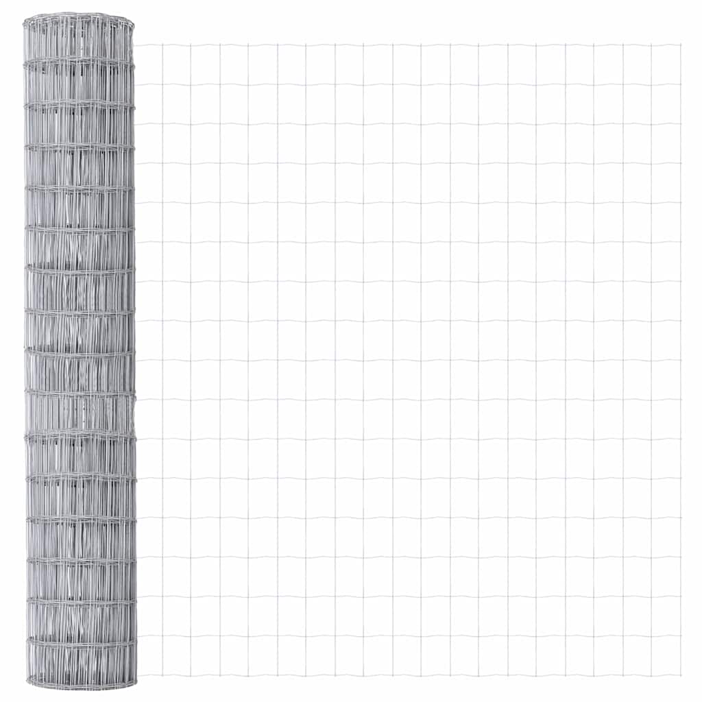 Vidaxx Eurozaun 1,6 x 10 m PVC-beschichtetes Eisen