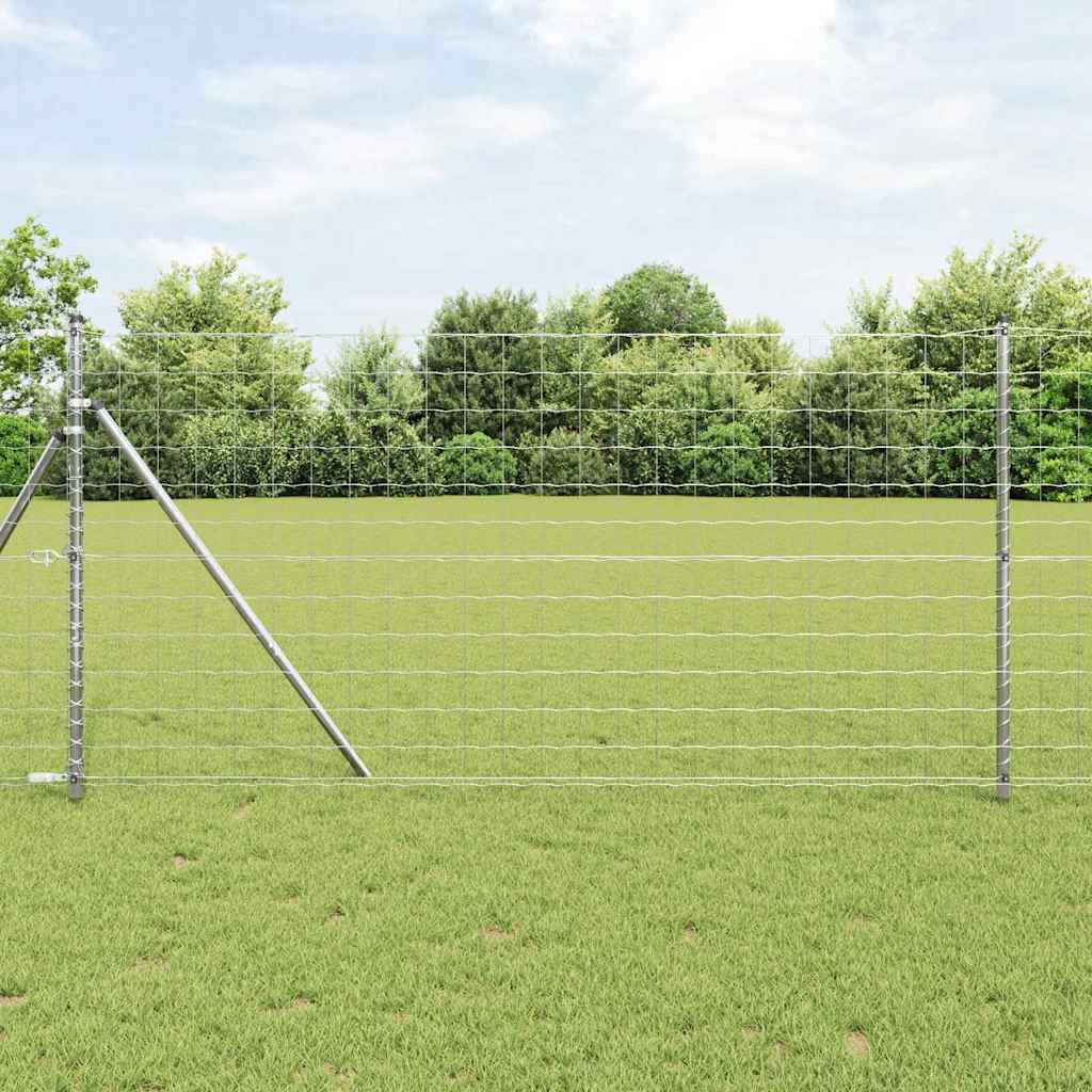 Vidaxx Eurozaun 1 x 10 m PVC-beschichtetes Eisen