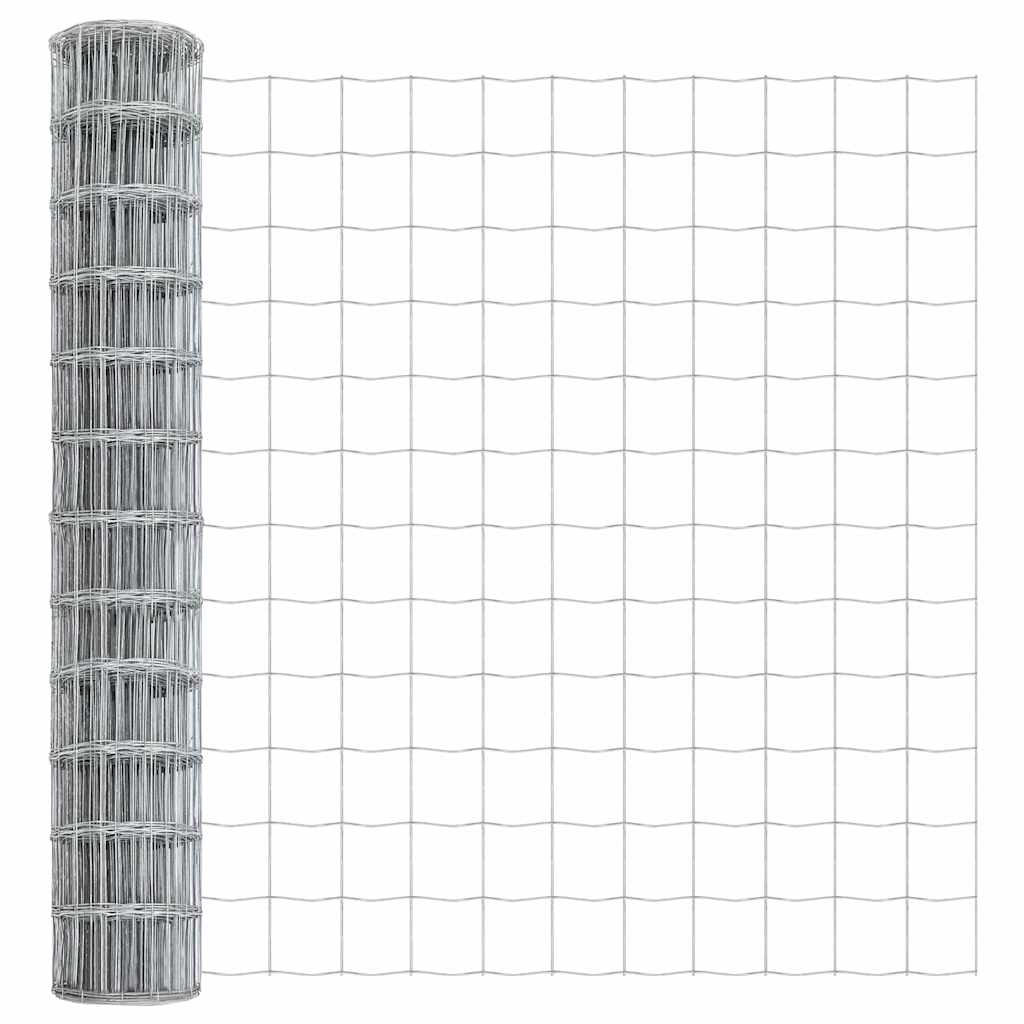 Vidaxx Eurozaun 1,4 x 10 m PVC-beschichtetes Eisen