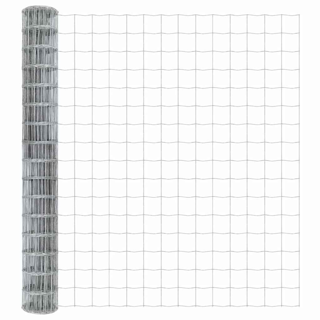 Vidaxx Eurozaun 1,6 x 10 m PVC-beschichtetes Eisen