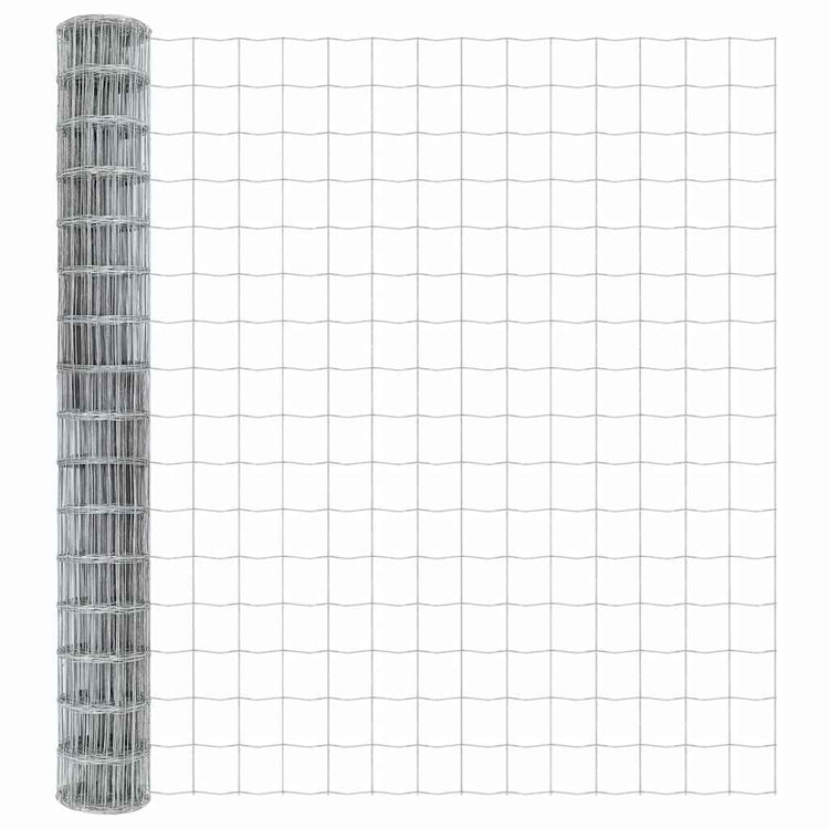 Vidaxx Eurozaun 1,6 x 10 m PVC-beschichtetes Eisen