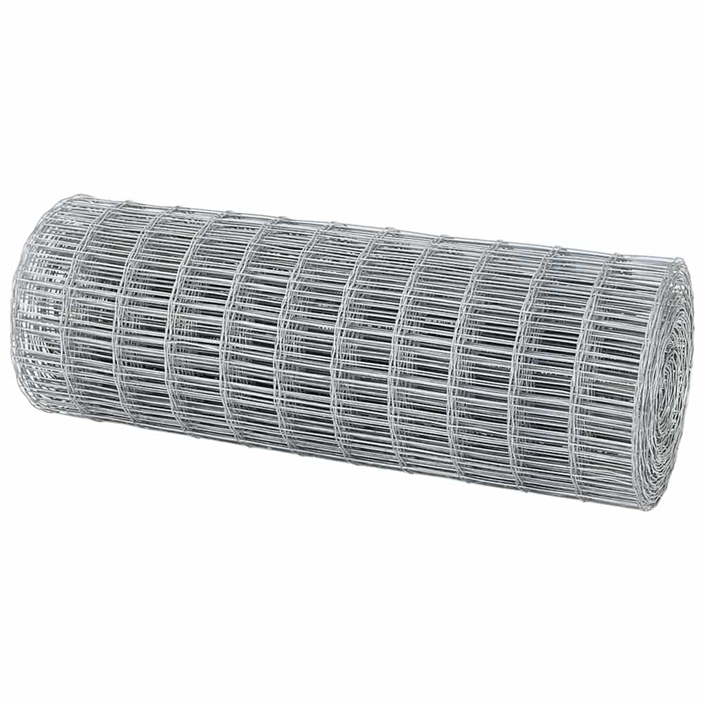 Vidaxx Eurozaun 0,4 x 25 m PVC-beschichtetes Eisen