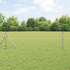 Vidaxx Eurozaun 0,6 x 25 m PVC-beschichtetes Eisen