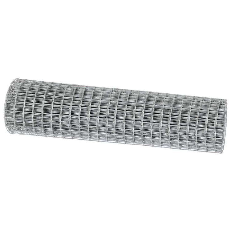 Vidaxx Eurozaun 1 x 25 m PVC-beschichtetes Eisen