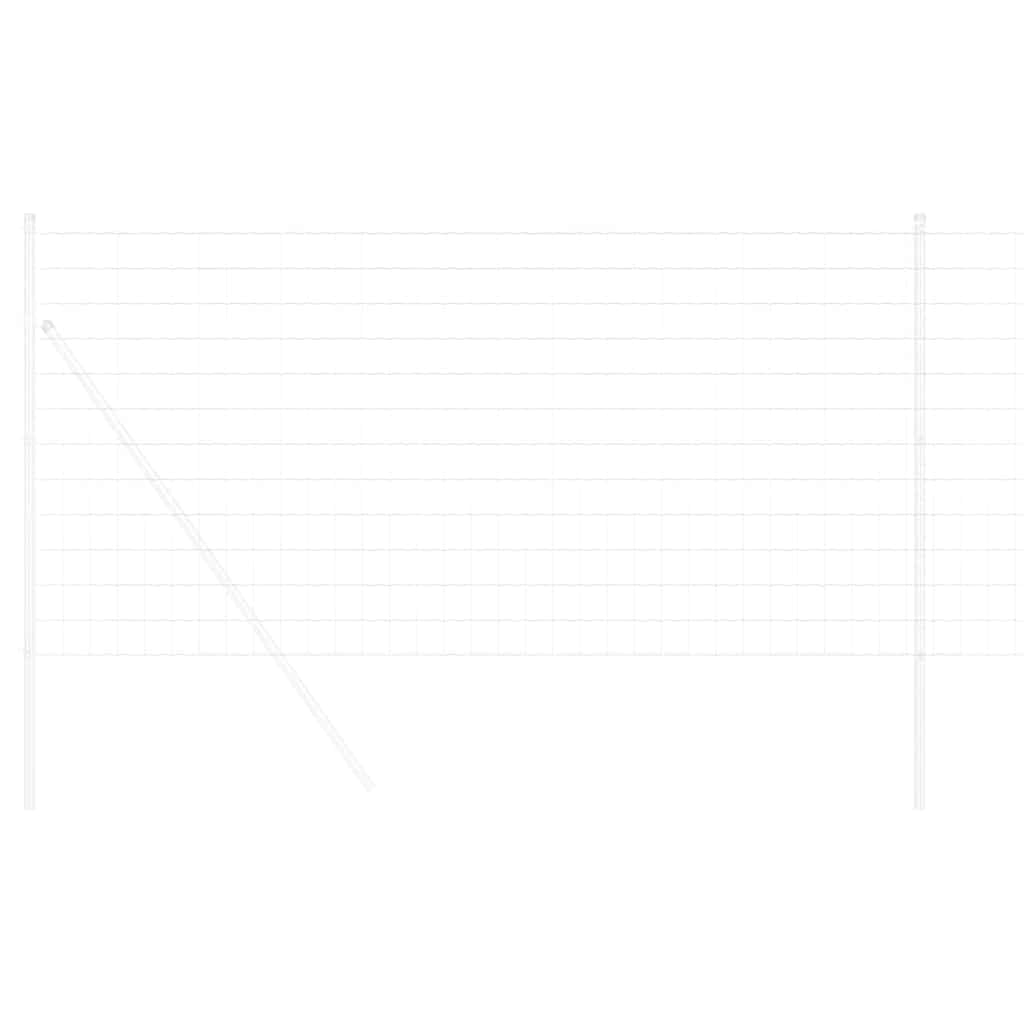 Vidaxx Eurozaun 1 x 25 m PVC-beschichtetes Eisen
