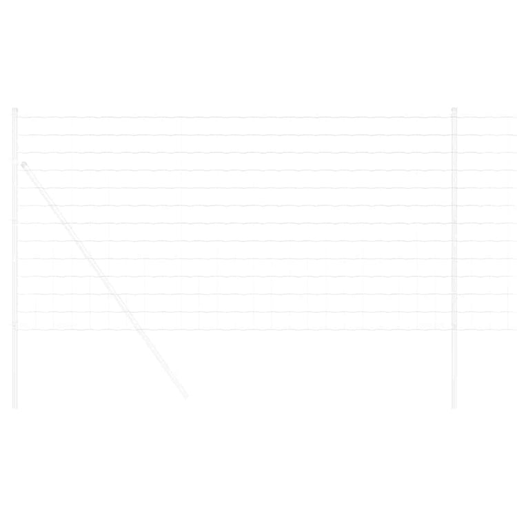 Vidaxx Eurozaun 1,2 x 25 m PVC-beschichtetes Eisen