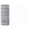 Vidaxx Eurozaun 0,6 x 50 m PVC-beschichtetes Eisen