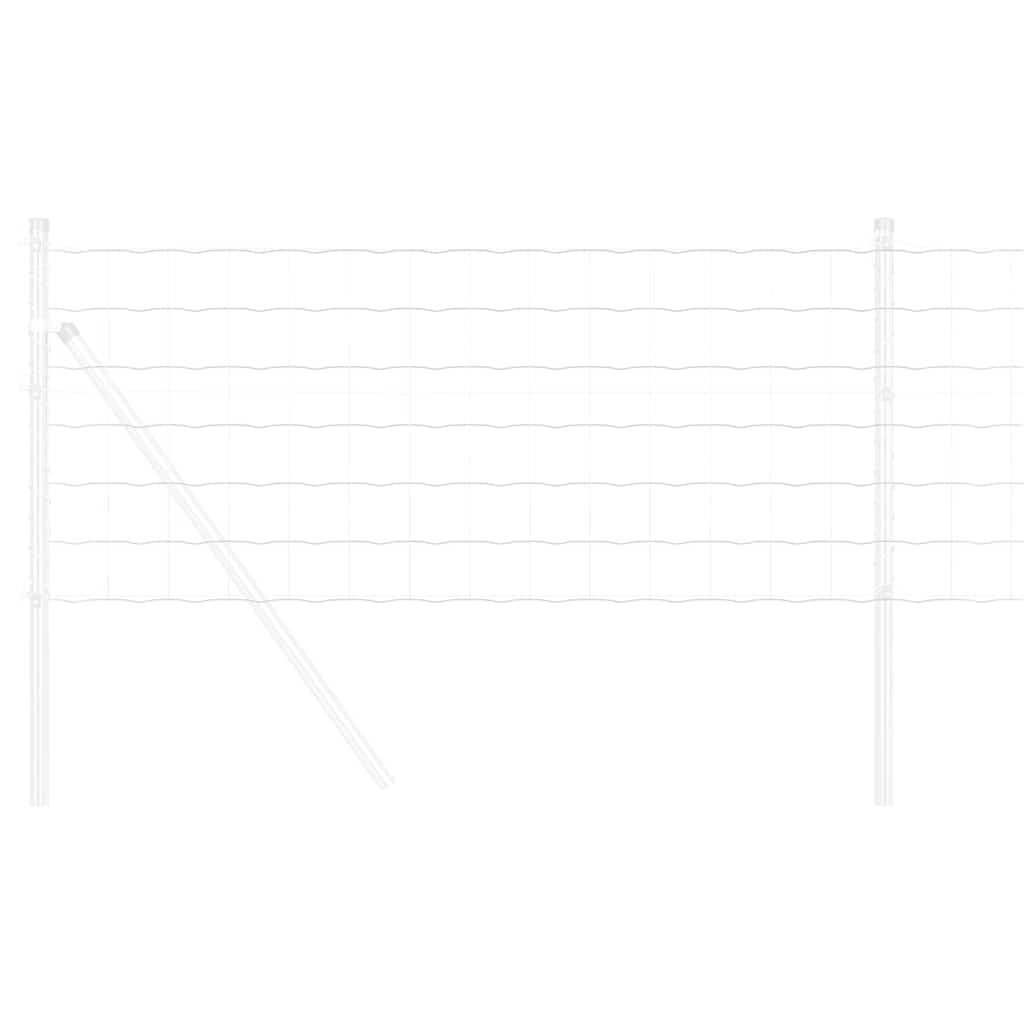 Vidaxx Eurozaun 0,4 x 50 m PVC-beschichtetes Eisen