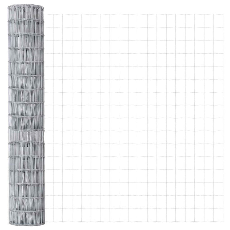 Vidaxx Eurozaun 1,6 x 10 m PVC-beschichtetes Eisen