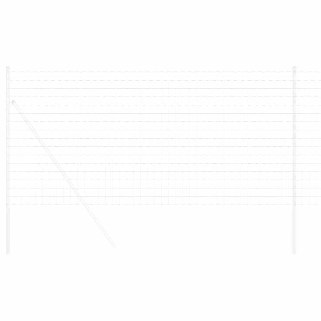 Vidaxx Eurozaun 1,2 x 25 m PVC-beschichtetes Eisen