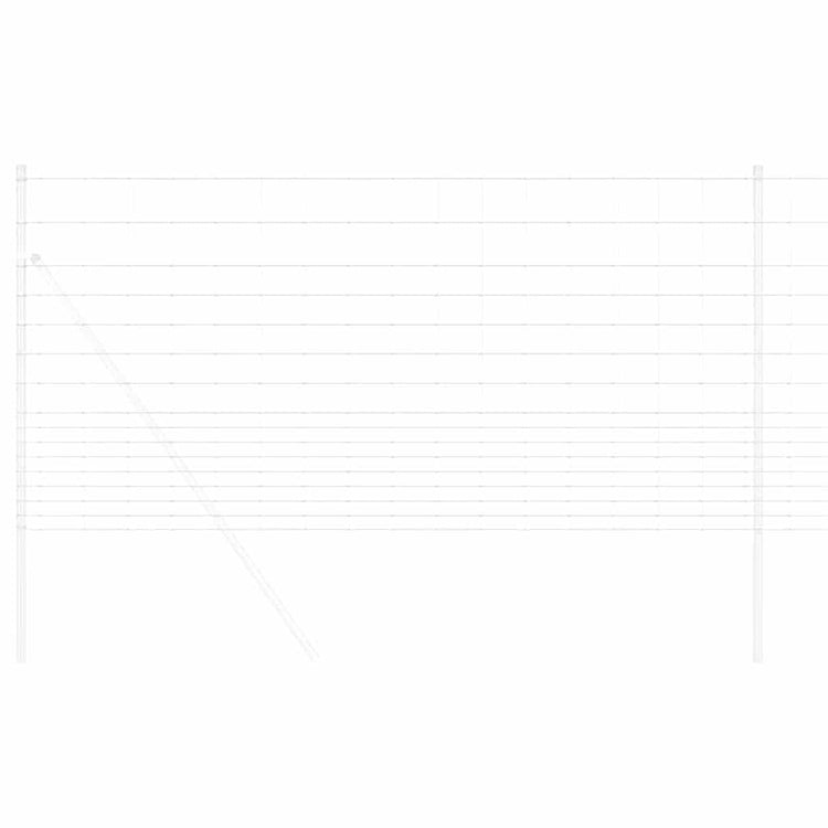 Vidaxl Wildzaun feuerverzinkt 1000 x 120 x 0,18 cm Eisen