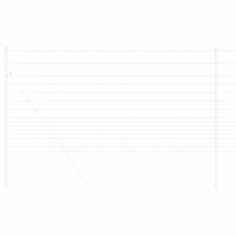 Vidaxl Wildzaun feuerverzinkt 1000 x 120 x 0,18 cm Eisen
