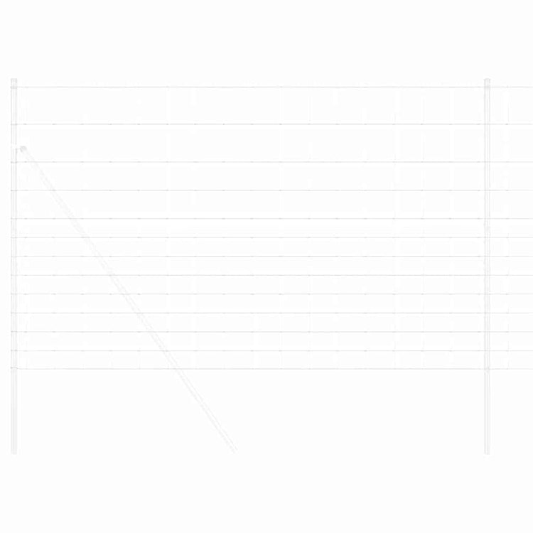 Vidaxl Wildzaun feuerverzinkt 1000 x 150 x 0,18 cm Eisen