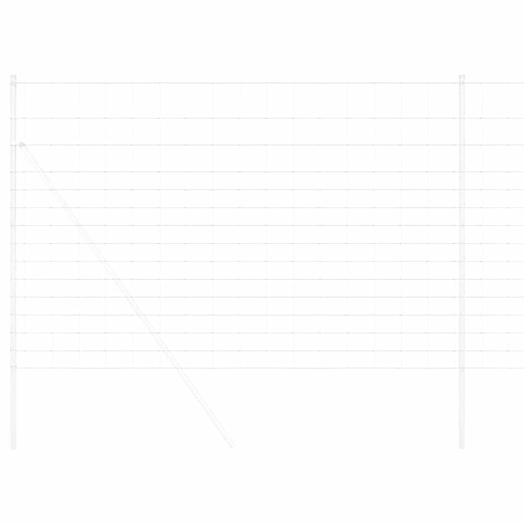 Vidaxl Wildzaun feuerverzinkt 1000 x 160 x 0,18 cm Eisen