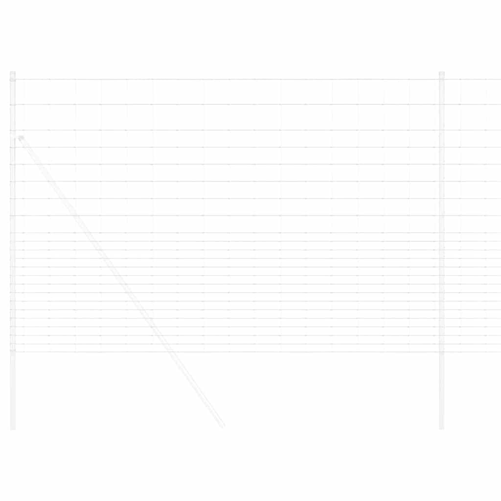 Vidaxl Wildzaun feuerverzinkt 1000 x 150 x 0,18 cm Eisen