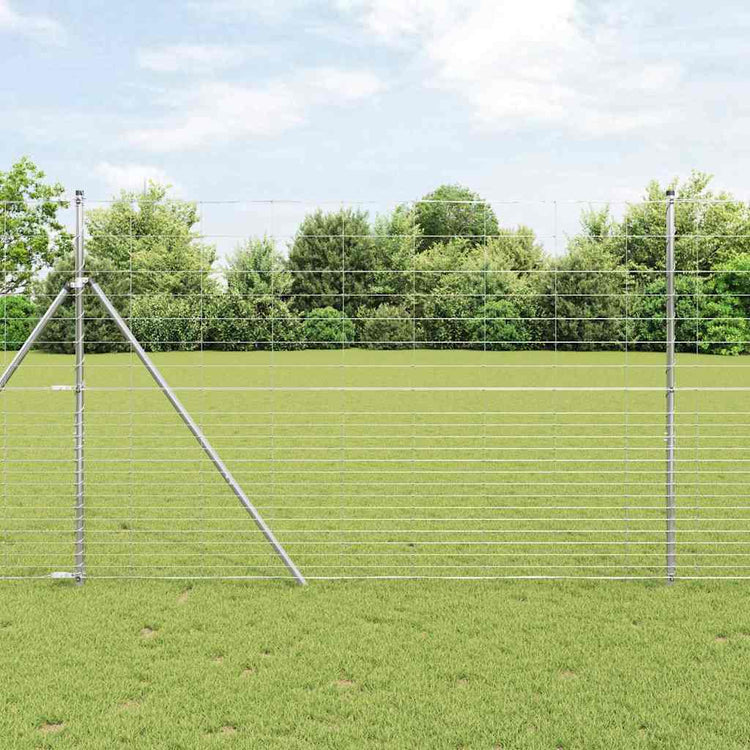 Vidaxl Wildzaun feuerverzinkt 1000 x 150 x 0,18 cm Eisen